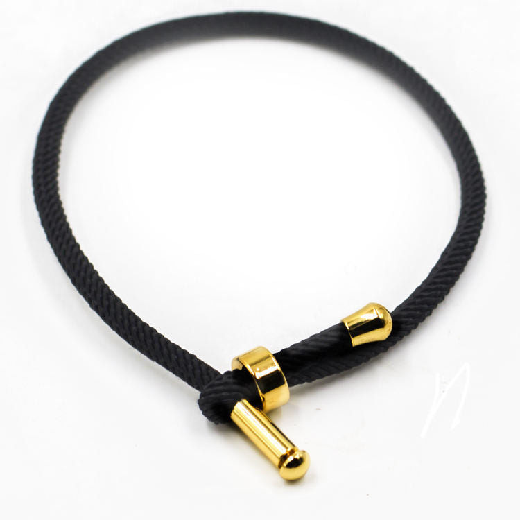 Fashion Nylon Cord Bracelets Custom logo 3mm Red Lucky Bracelet Friendship Nylon Adjustable Cord Bracelet